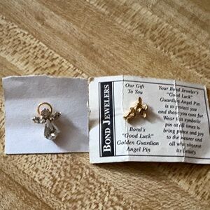Bond Jewelers Golden Guardian Angel Pin